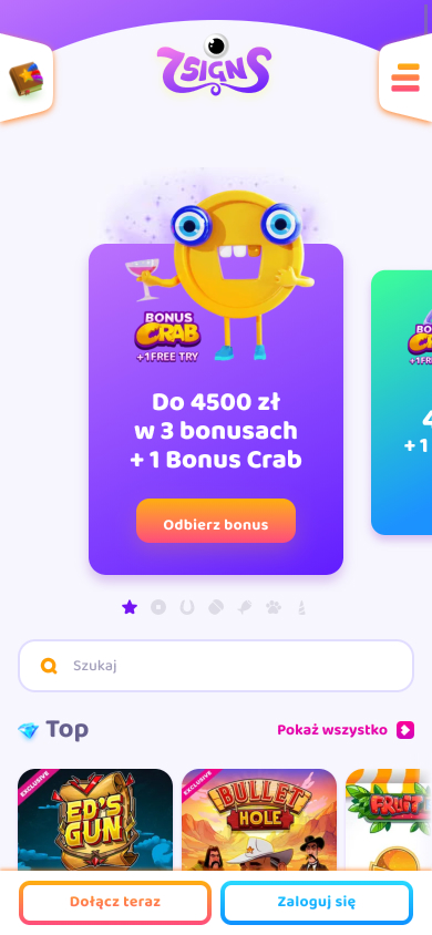 7Signs Casino Screenshot