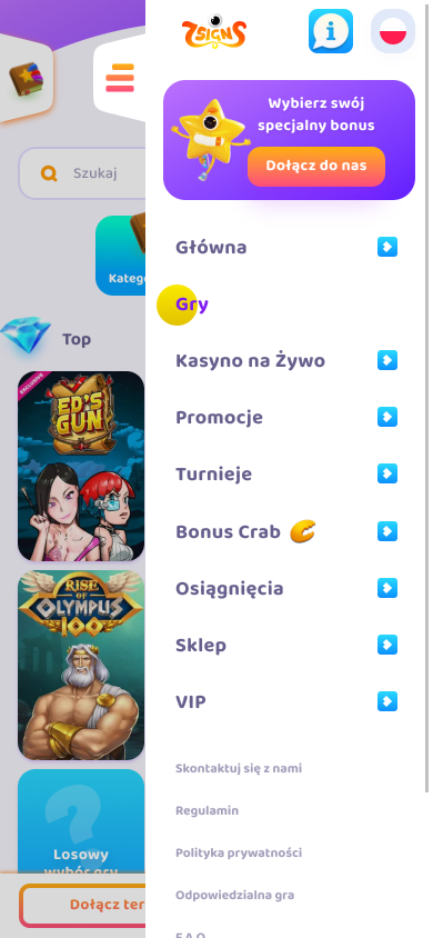 7Signs Casino Screenshot