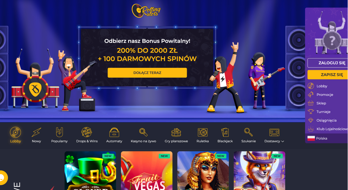 Rolling Slots Casino Screenshot