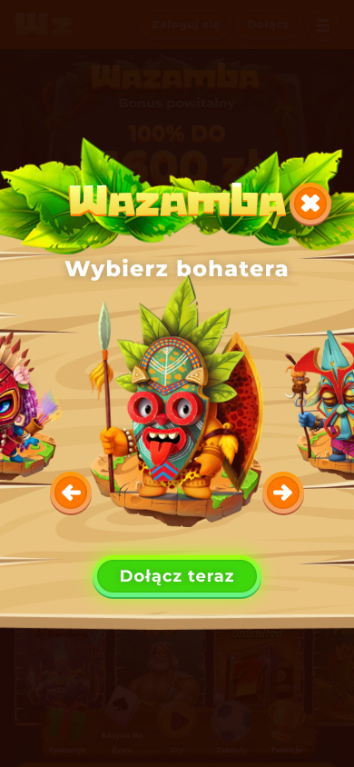 Wazamba Casino Screenshot