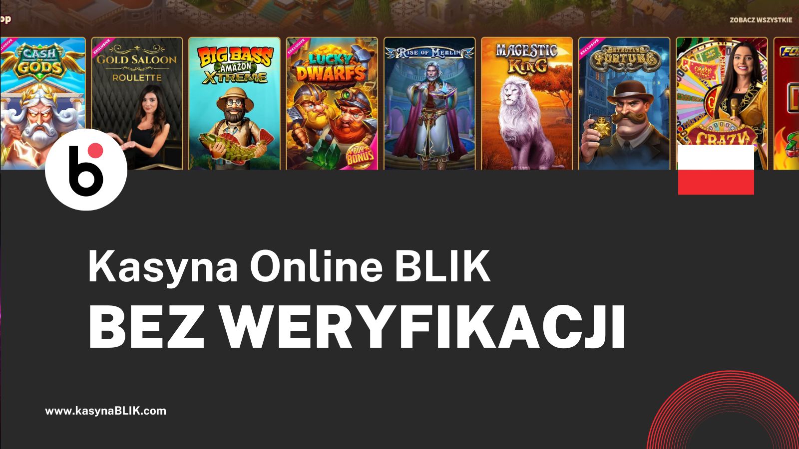 Kasyno online blik bez weryfikacji
