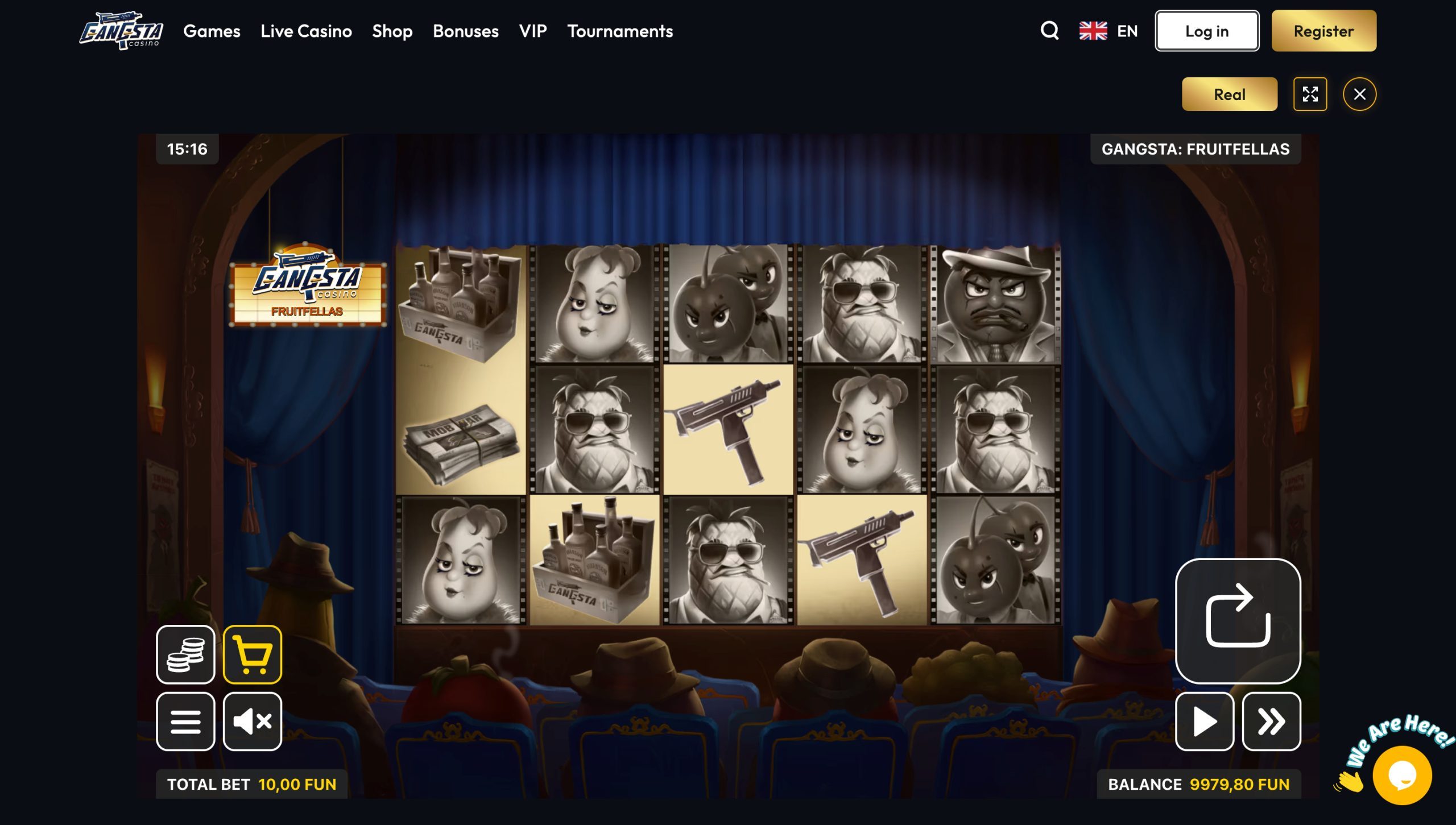Gangsta Casino Screenshot