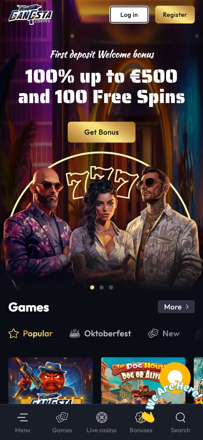 Gangsta Casino Screenshot