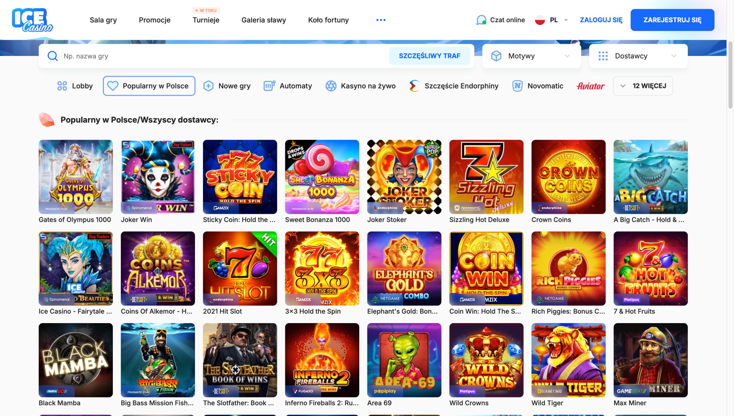 IceCasino Screenshot