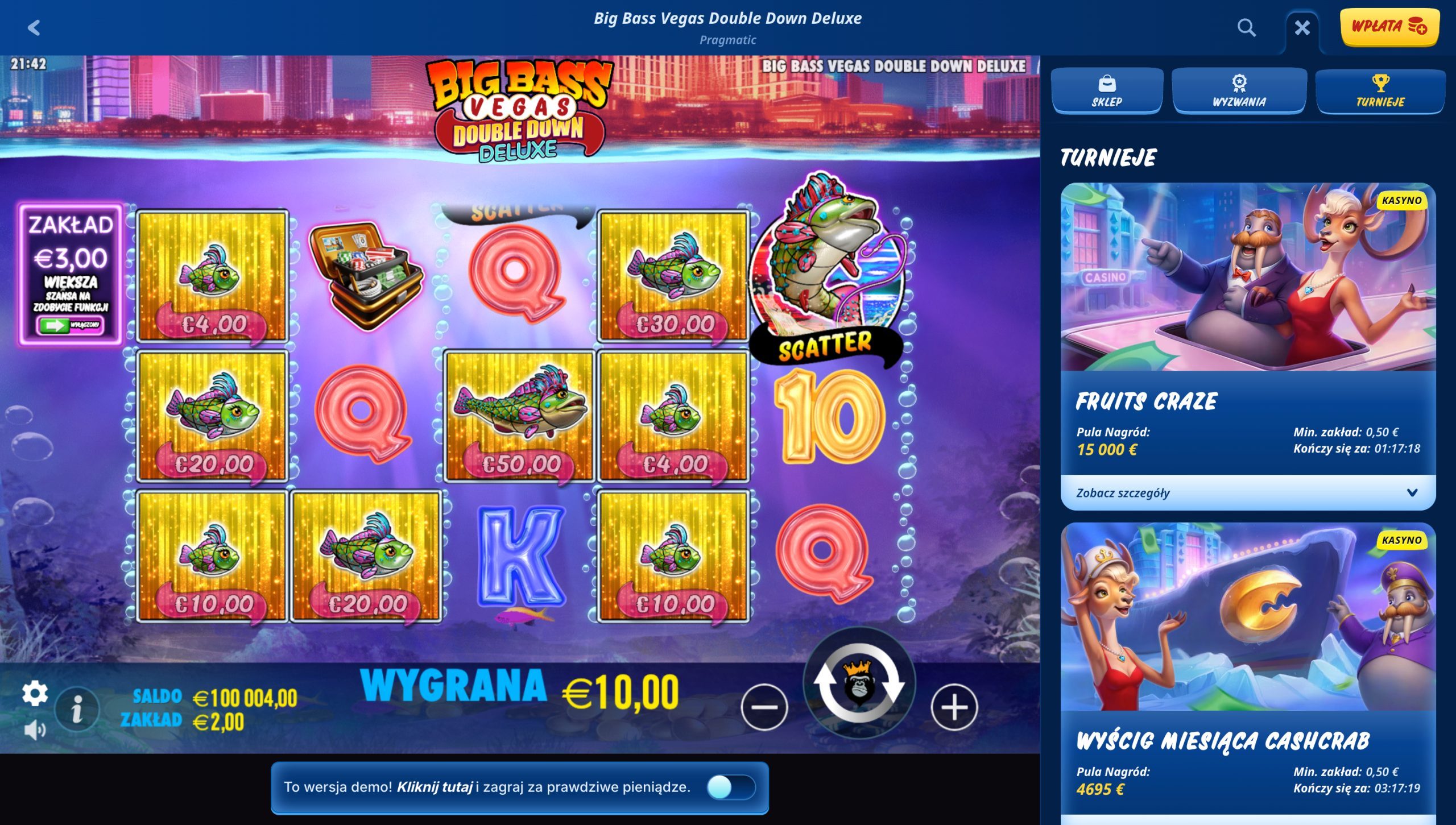 SG Casino Screenshot