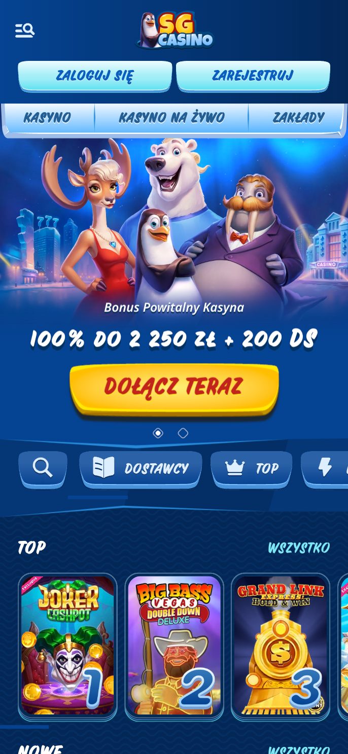 SG Casino Screenshot