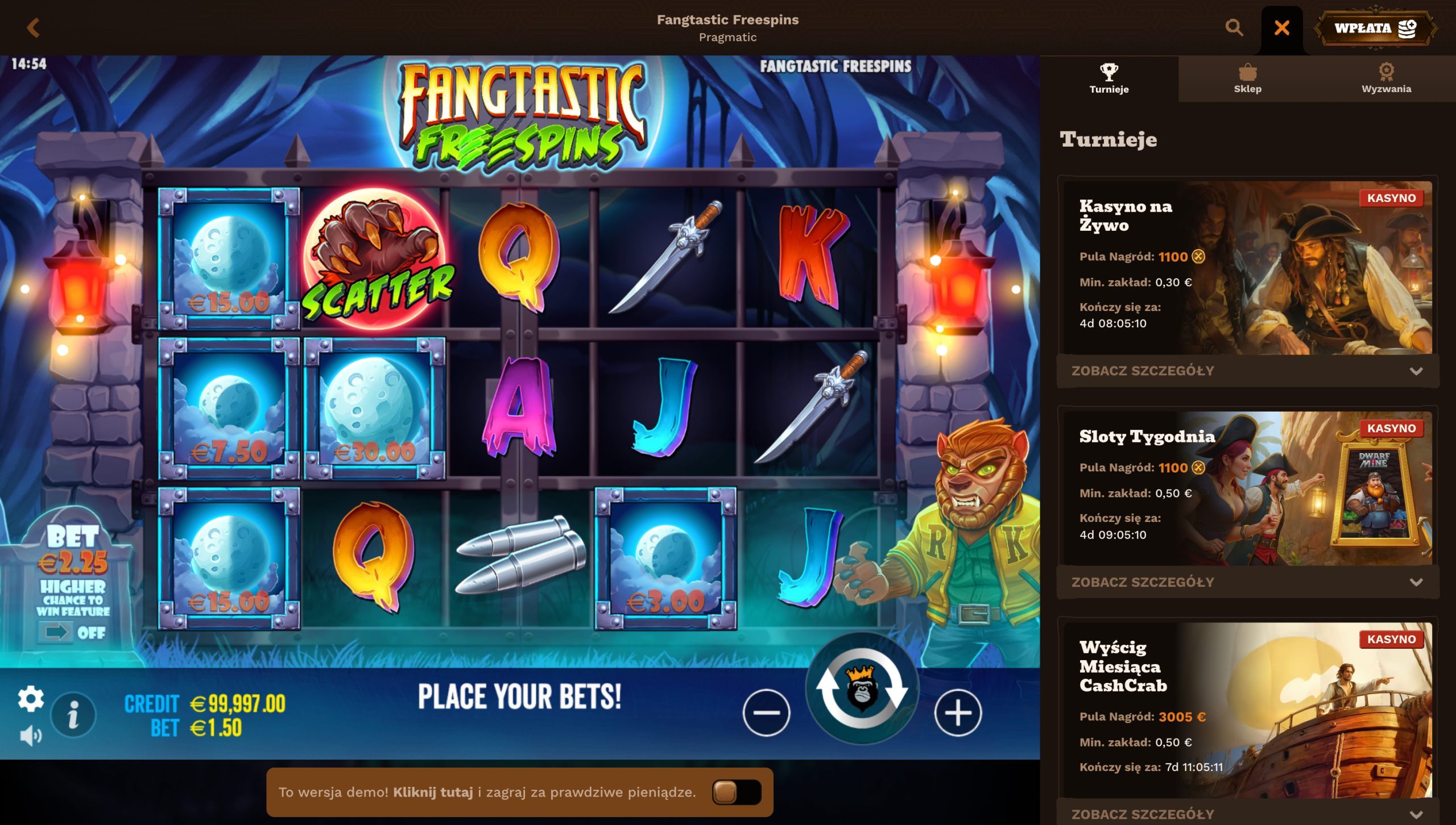 FatPirate Casino Screenshot