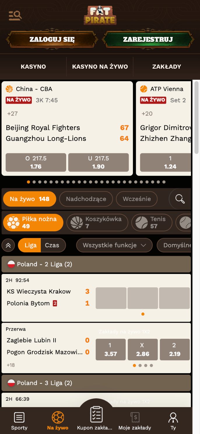 FatPirate Casino Screenshot