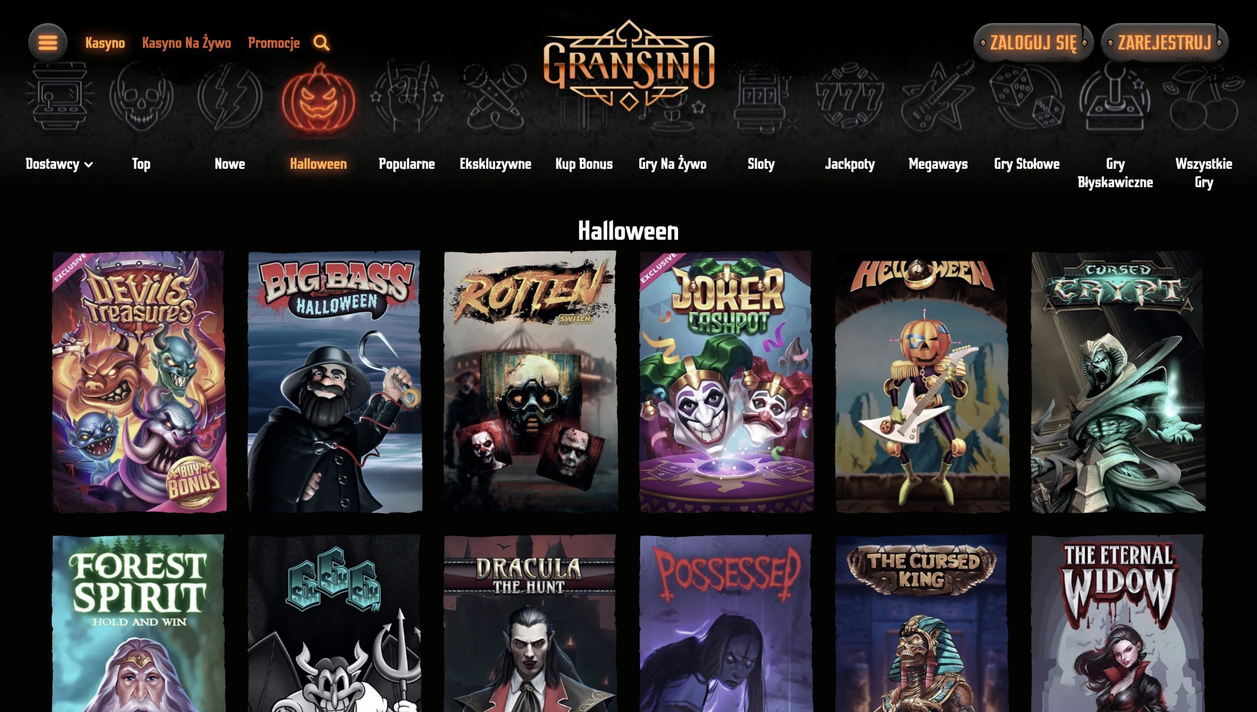 Gransino Casino Screenshot